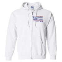 White Dudes For Kamala Harris 2024 Full Zip Hoodie