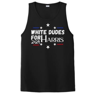 White Dudes For Kamala Harris 2024 PosiCharge Competitor Tank