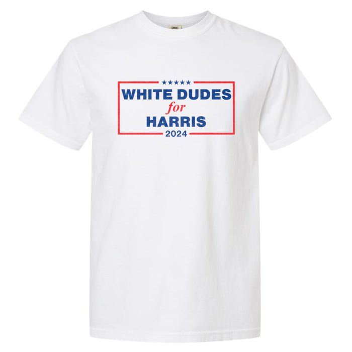 White Dudes For Harris 2024 Tees White Dudes For Harris 2024 Garment-Dyed Heavyweight T-Shirt