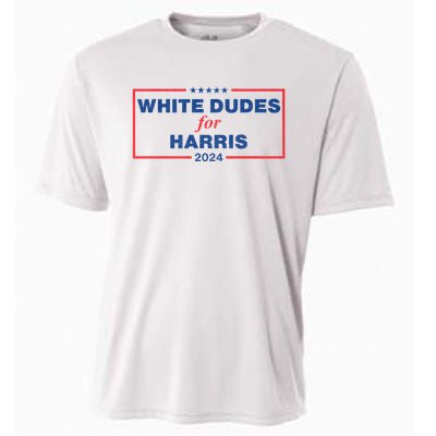 White Dudes For Harris 2024 Tees White Dudes For Harris 2024 Cooling Performance Crew T-Shirt