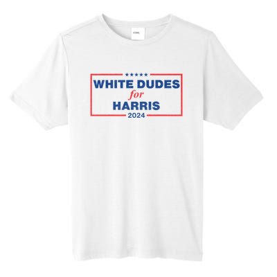 White Dudes For Harris 2024 Tees White Dudes For Harris 2024 Tall Fusion ChromaSoft Performance T-Shirt