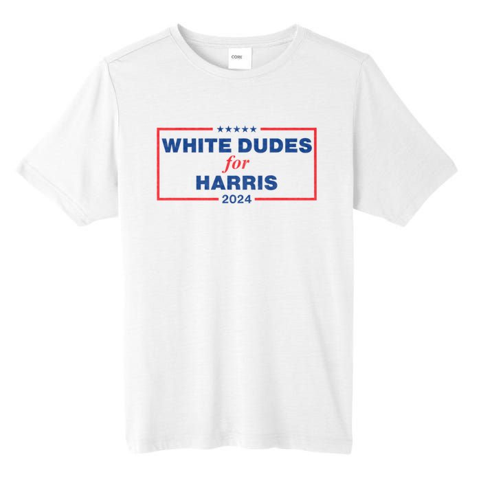 White Dudes For Harris 2024 Tees White Dudes For Harris 2024 Tall Fusion ChromaSoft Performance T-Shirt