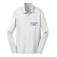 White Dudes For Harris 2024 Tees White Dudes For Harris 2024 Silk Touch Performance Long Sleeve Polo