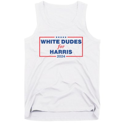 White Dudes For Harris 2024 Tees White Dudes For Harris 2024 Tank Top