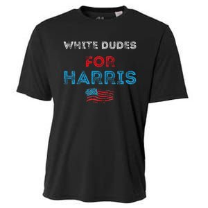 White Dudes For Harris President 2024 Election Cooling Performance Crew T-Shirt