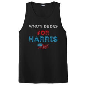 White Dudes For Harris President 2024 Election PosiCharge Competitor Tank