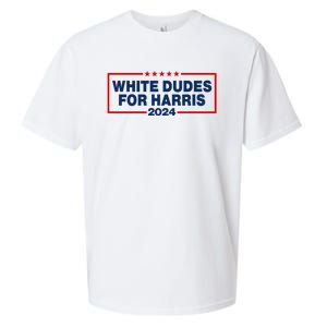 White Dudes For Harris 2024 For President Election Voting 2024 Sueded Cloud Jersey T-Shirt