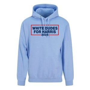 White Dudes For Harris 2024 For President Election Voting 2024 Unisex Surf Hoodie