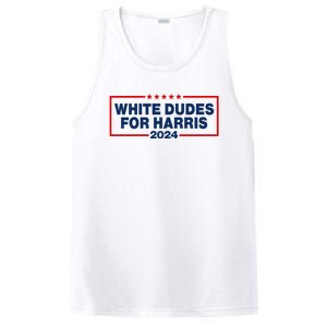 White Dudes For Harris 2024 For President Election Voting 2024 PosiCharge Competitor Tank