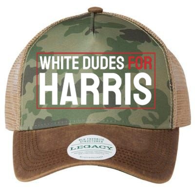 White Dudes For Harris Legacy Tie Dye Trucker Hat