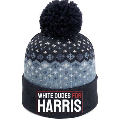 White Dudes For Harris The Baniff Cuffed Pom Beanie