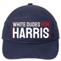 White Dudes For Harris 7-Panel Snapback Hat