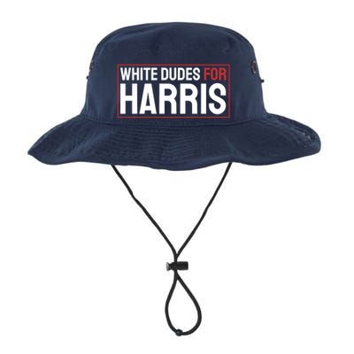 White Dudes For Harris Bucket Hat