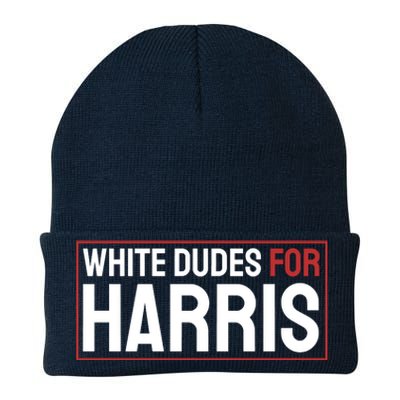 White Dudes For Harris Knit Cap Winter Beanie