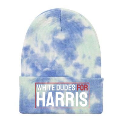 White Dudes For Harris Tie Dye 12in Knit Beanie