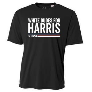 White Dudes For Harris 2024 Cooling Performance Crew T-Shirt