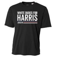 White Dudes For Harris 2024 Cooling Performance Crew T-Shirt