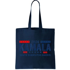 White Dudes For Kamala Harris 2024 For President Election Tote Bag