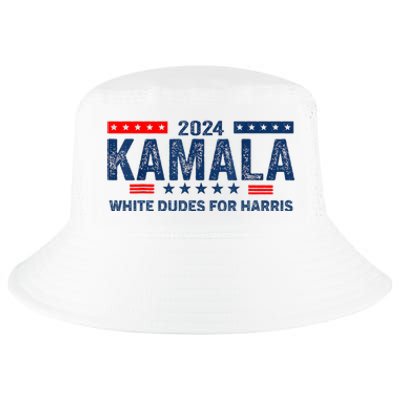 White Dudes For Kamala Harris 2024 For President Election Cool Comfort Performance Bucket Hat