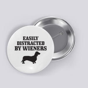 Wiener Dog Funny Weiner Doxie Dachshund Mom Dad Gift Button