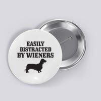 Wiener Dog Funny Weiner Doxie Dachshund Mom Dad Gift Button