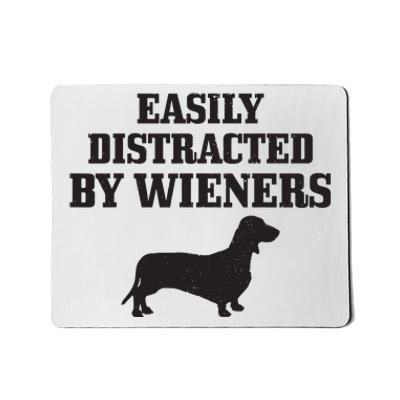 Wiener Dog Funny Weiner Doxie Dachshund Mom Dad Gift Mousepad