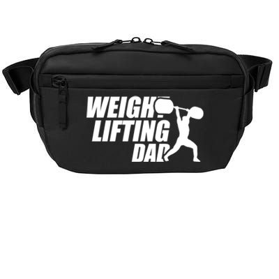 Weightlifting Dad Fitness Workout Fathers Day Gift Crossbody Pack