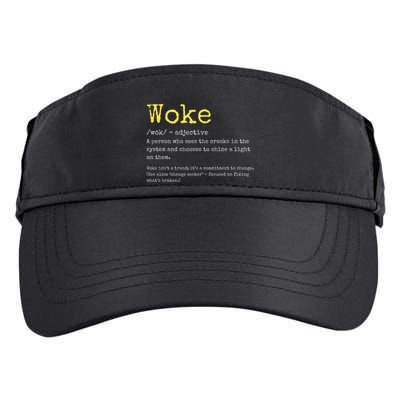 Woke Definition Funny New Thinking Politically Informed Adult Drive Performance Visor
