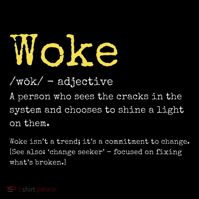 Woke Definition Funny New Thinking Politically Informed Baby Bodysuit