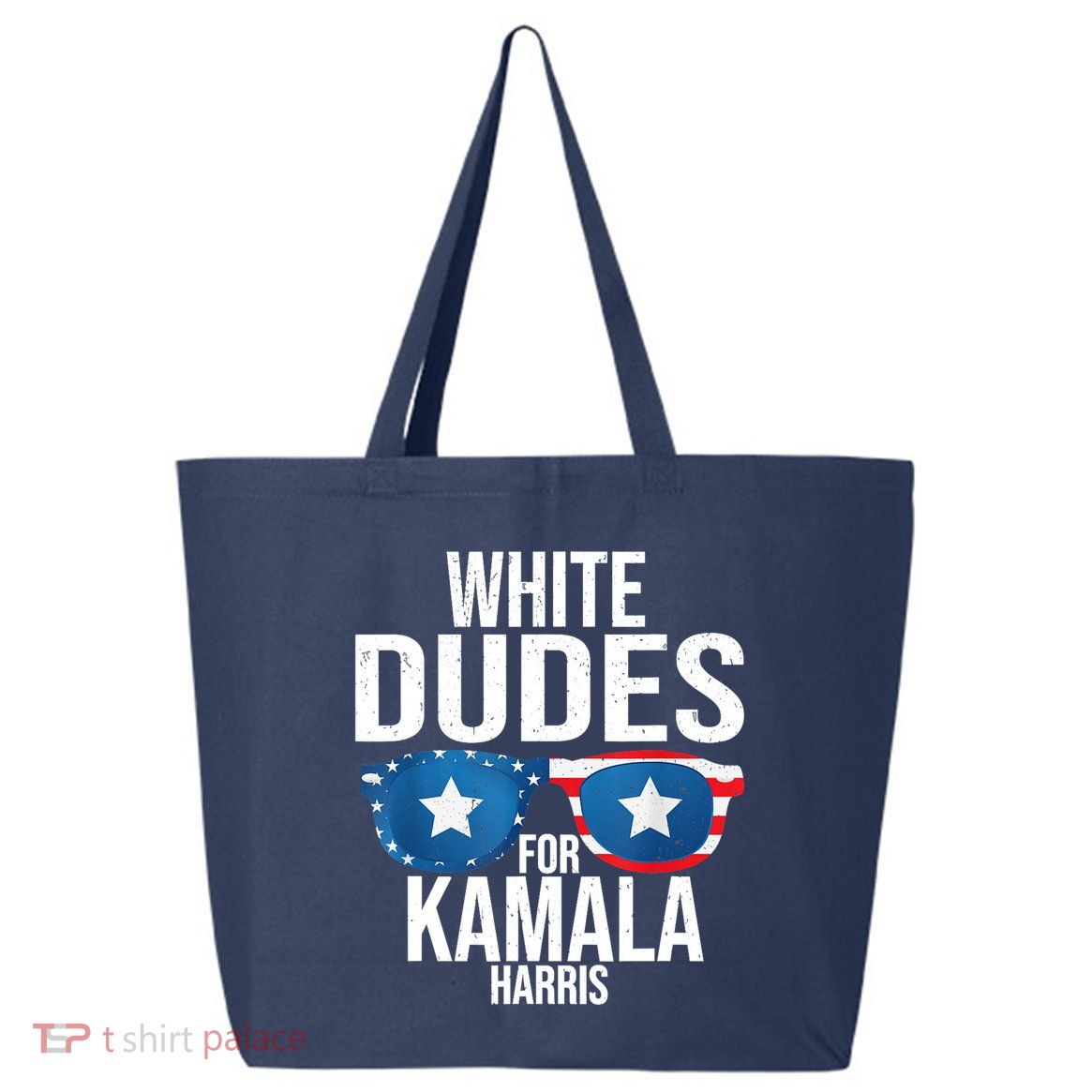 White Dude For Kamala Harris 2024 President Election 25L Jumbo Tote