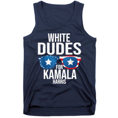 White Dude For Kamala Harris 2024 President Election Tank Top