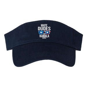 White Dude For Kamala Harris 2024 President Election Valucap Bio-Washed Visor