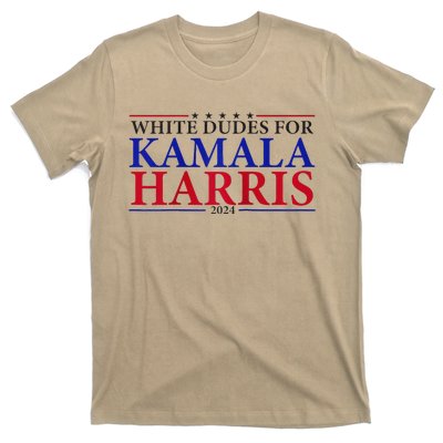 White Dudes For Harris 2024 Kamala Harris Funny Presidential Raglan T-Shirt