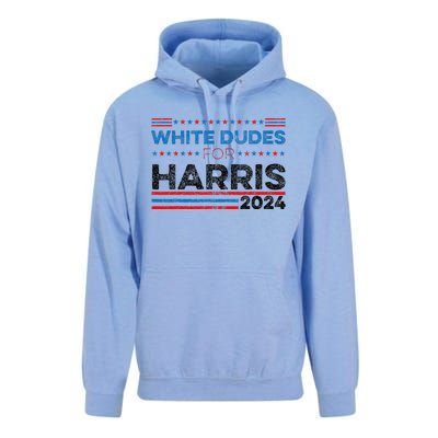 White Dudes For Kamala Harris Unisex Surf Hoodie