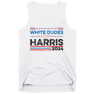 White Dudes For Kamala Harris Tank Top