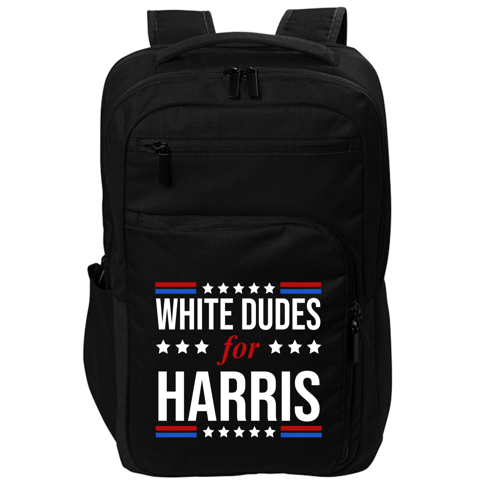 White Dudes For Kamala Harris Election Impact Tech Backpack