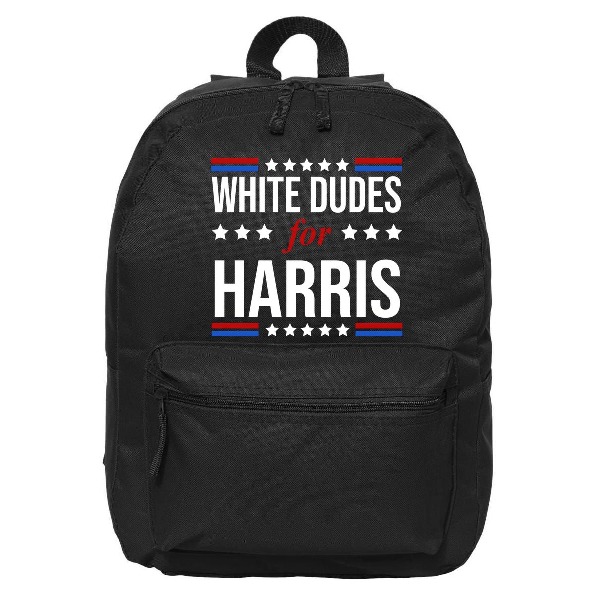 White Dudes For Kamala Harris Election 16 in Basic Backpack