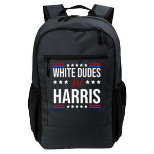 White Dudes For Kamala Harris Election Daily Commute Backpack