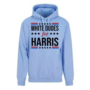 White Dudes For Kamala Harris Election Unisex Surf Hoodie