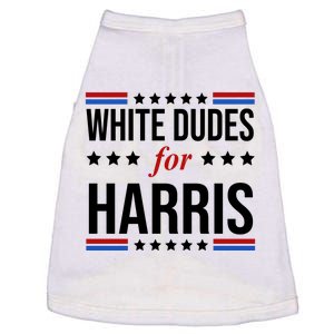 White Dudes For Kamala Harris Election Doggie Tank