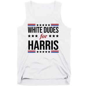 White Dudes For Kamala Harris Election Tank Top