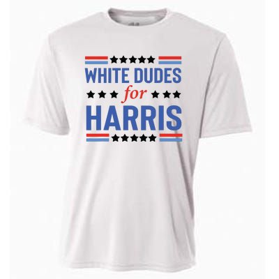 White Dudes For Kamala Harris Cooling Performance Crew T-Shirt