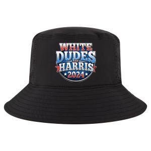 White Dudes For Kamala Harris 2024 Election Cool Comfort Performance Bucket Hat