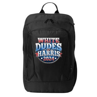 White Dudes For Kamala Harris 2024 Election City Backpack