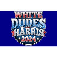 White Dudes For Kamala Harris 2024 Election Bumper Sticker