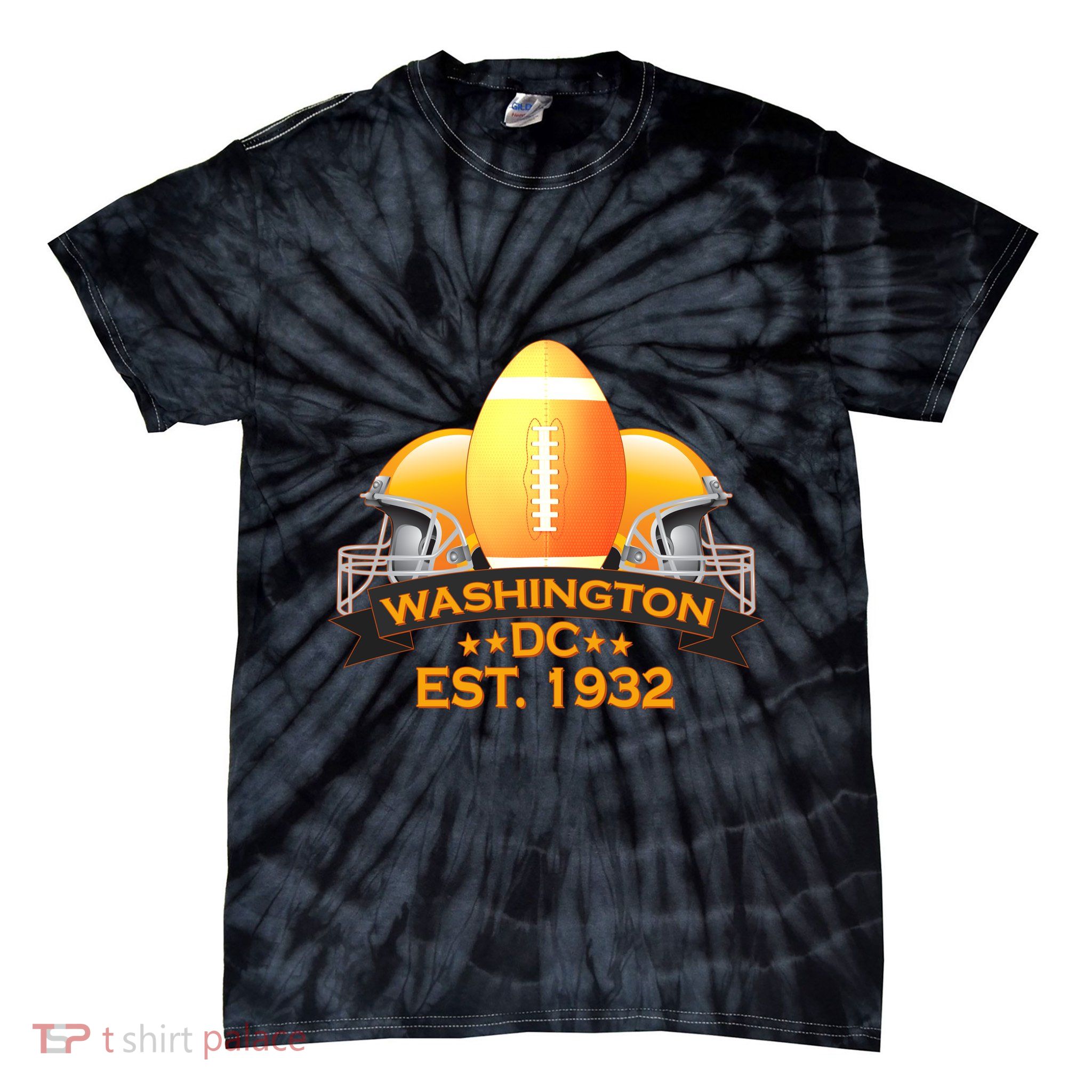 Washington DC Football EST 1932 Tie-Dye T-Shirt