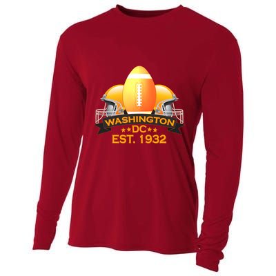 Washington DC Football EST 1932 Cooling Performance Long Sleeve Crew