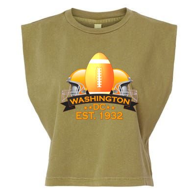 Washington DC Football EST 1932 Garment-Dyed Women's Muscle Tee