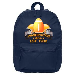 Washington DC Football EST 1932 16 in Basic Backpack