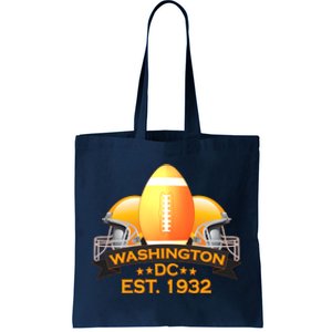 Washington DC Football EST 1932 Tote Bag